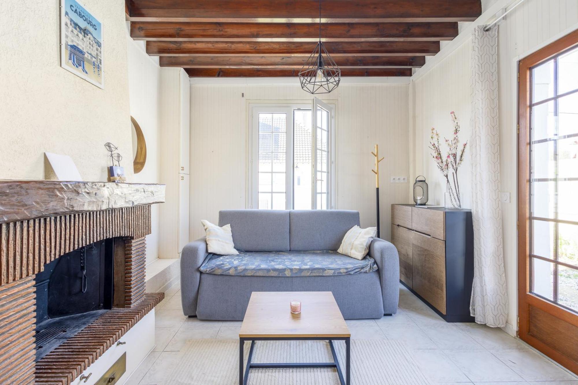 La Maison Cabourgeaise Proche Mer ภายนอก รูปภาพ