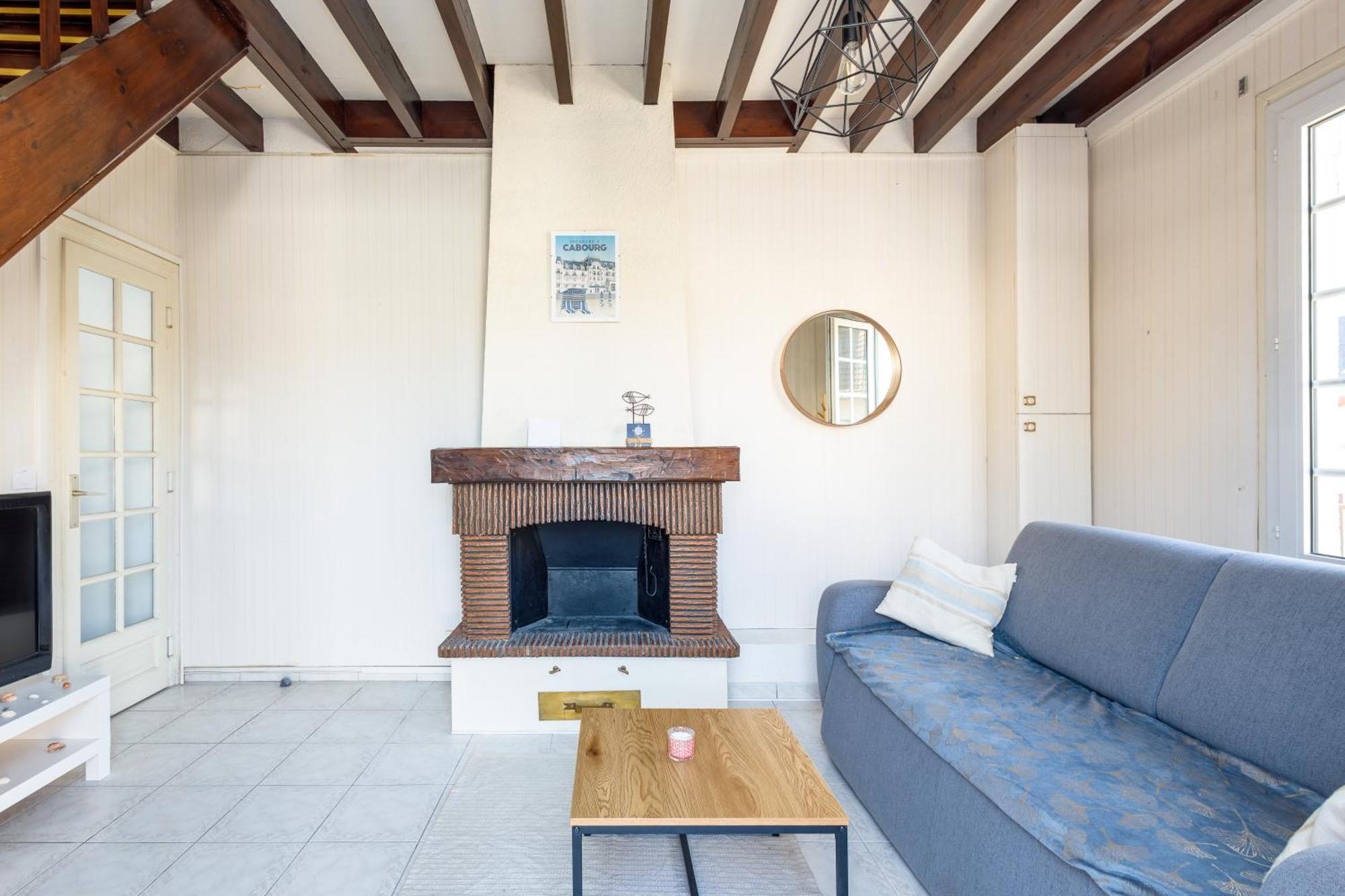 La Maison Cabourgeaise Proche Mer ภายนอก รูปภาพ